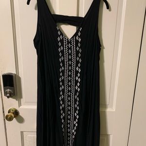 Black and white dress